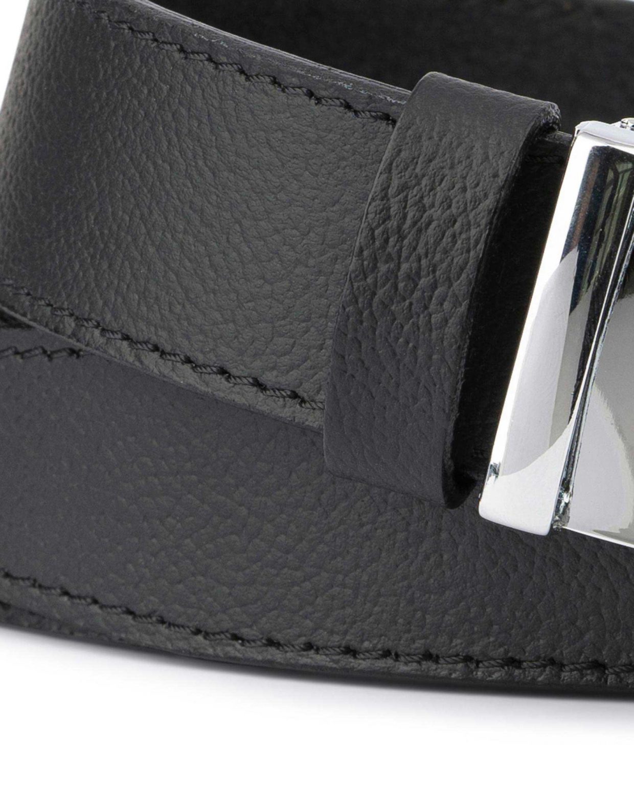 Buy Black Comfort Click Belt For Men | LeatherBeltsOnline.com