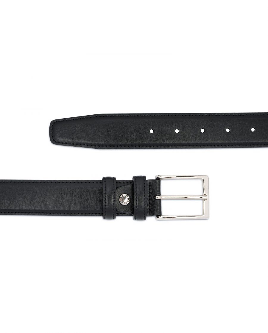 Buy Gifts For Male Coworkers | Black Dress Belt | Capo Pelle