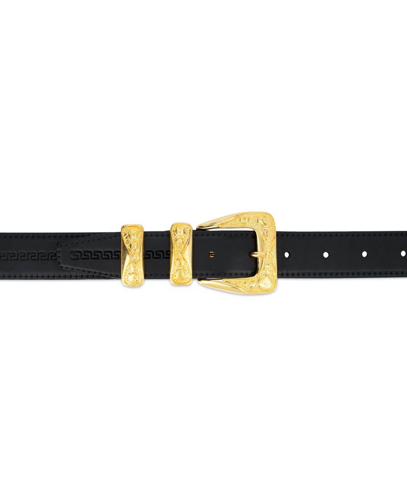 Buy Black Gold Buckle Belt Full Grain Leather — free download