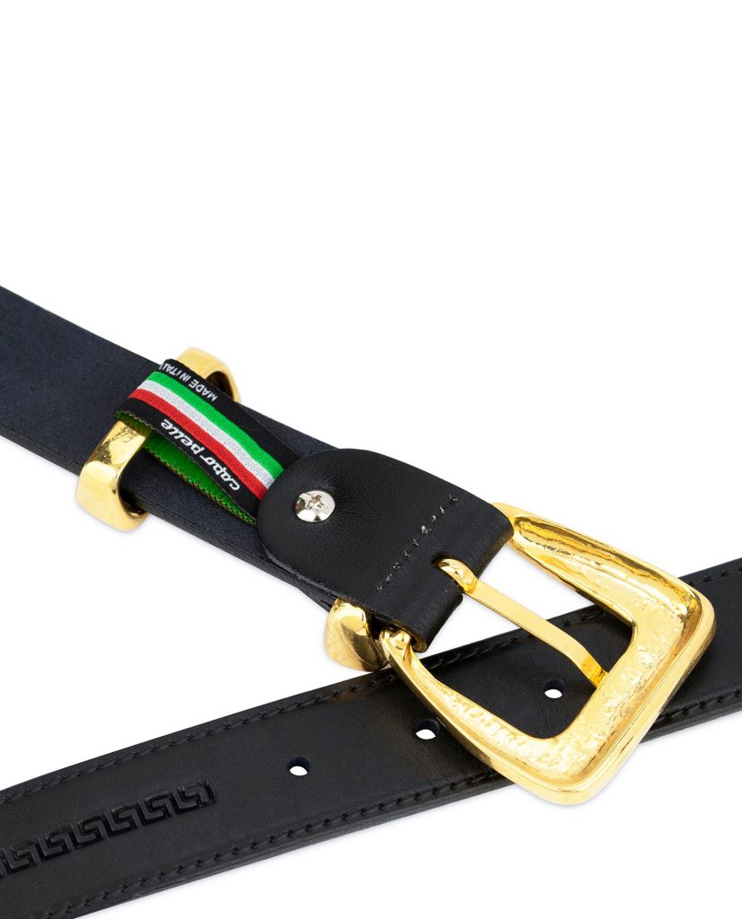 Buy Black Gold Buckle Belt Full Grain Leather — free download