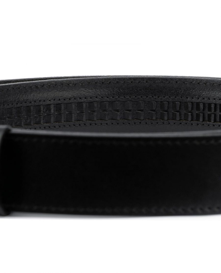 Black Leather Strap for Ratchet Belt 4