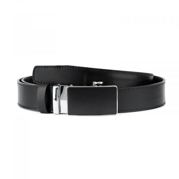 Comfort Click Belt for Men Black Leather 1