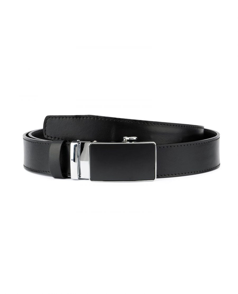 Comfort Click Belt for Men Black Leather 1