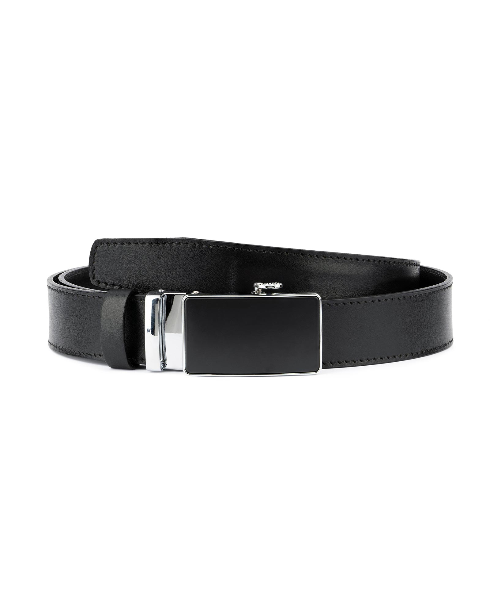 Buy Black Comfort Click Belt | LeatherBeltsOnline.com