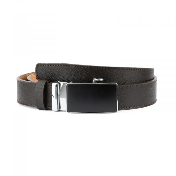 Comfort Click Belt for Men Brown Leather 1