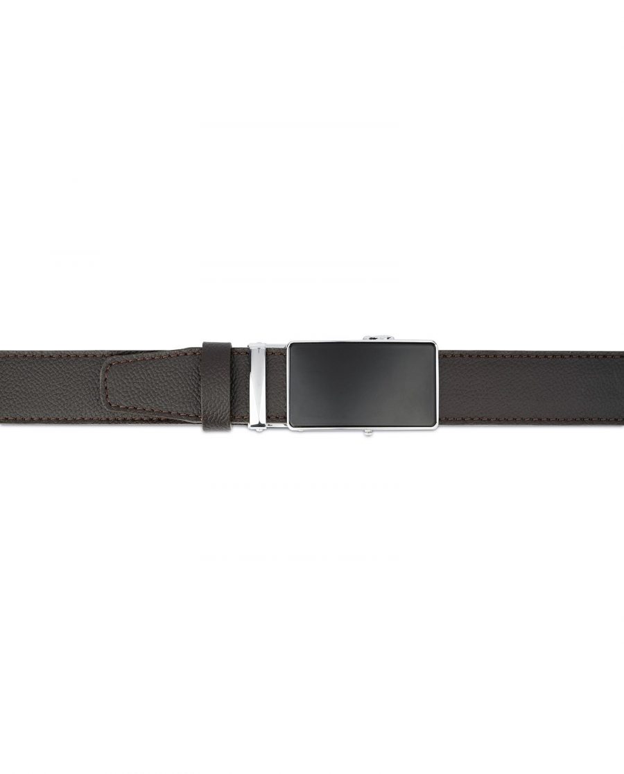 Comfort Click Belt for Men Brown Leather 4