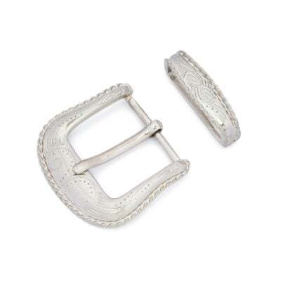 Cowgirl Belt Buckle Large 1 5 inch 1