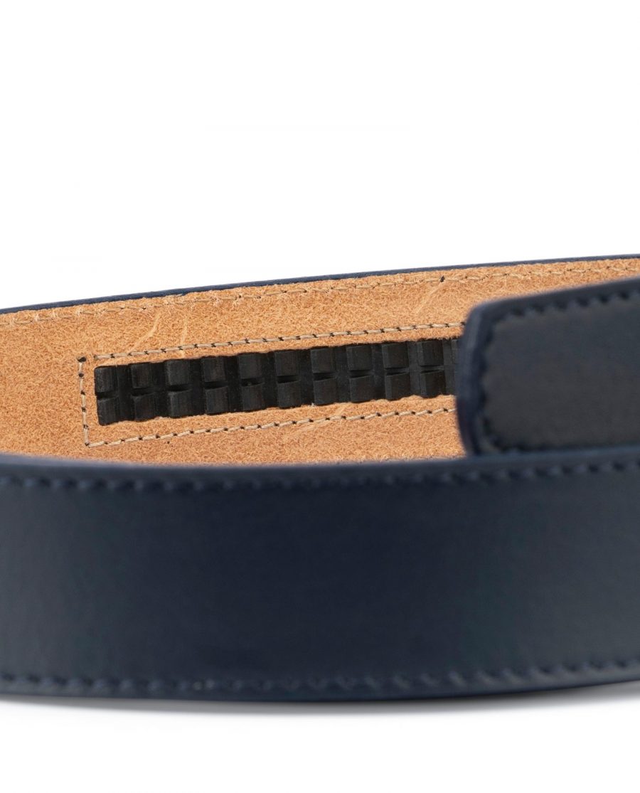 Dark Blue Leather Strap for Ratchet Belt 3