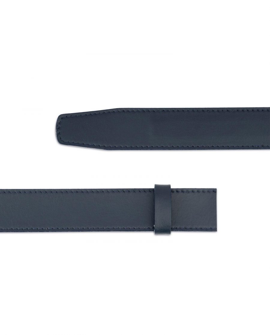 Dark Blue Leather Strap for Ratchet Belt 5