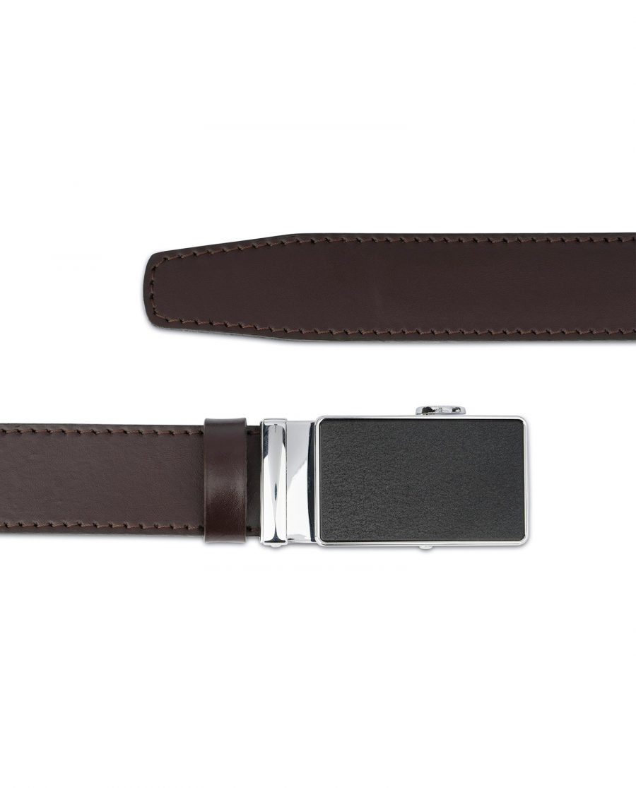 Dark Brown Comfort Click Belt for Men 3