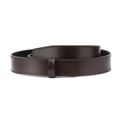Dark Brown Leather Strap for Ratchet Belt 1
