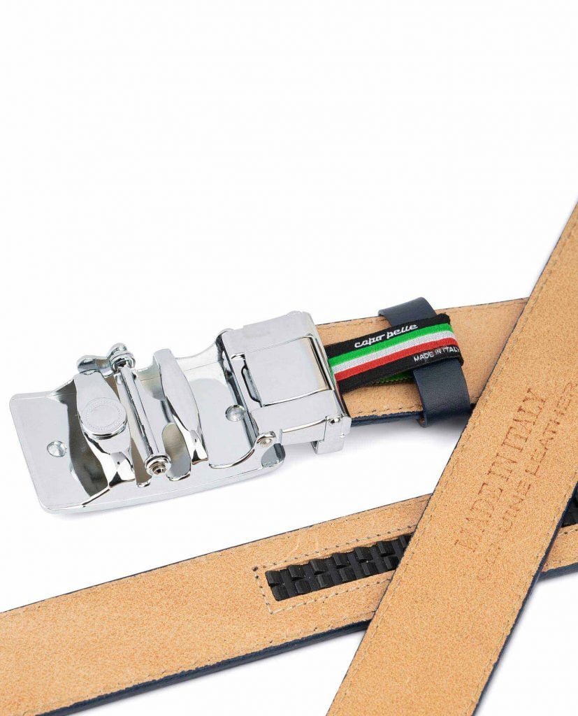 Buy Navy Blue Men's Belt Without Holes