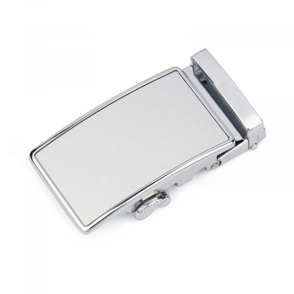 White Automatic Belt Buckle 4