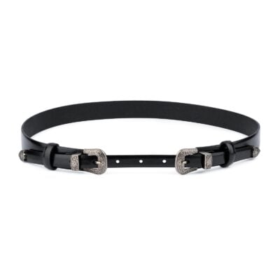 Womens Western belt With Double Buckle 1