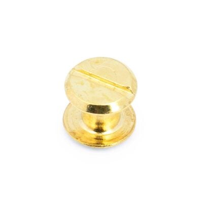 Belt Buckle Screws Brass Plated 1