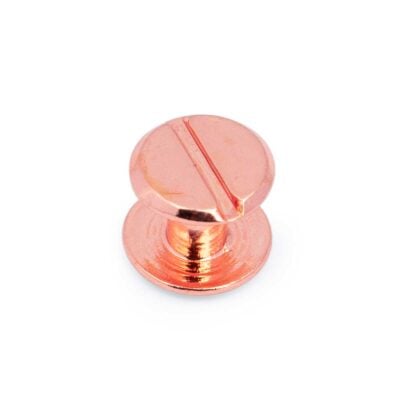 Belt Buckle Screws Rose Gold 3