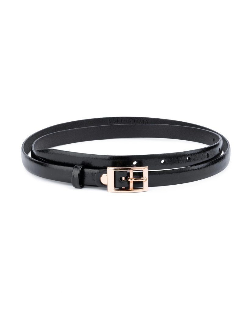 Buy Girl Belt With Center Bar Buckle | LeatherBeltsOnline.com