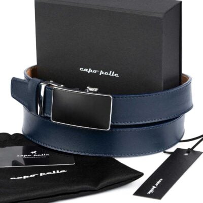 Birthday Gift For Boyfriend Blue Ratchet Belt