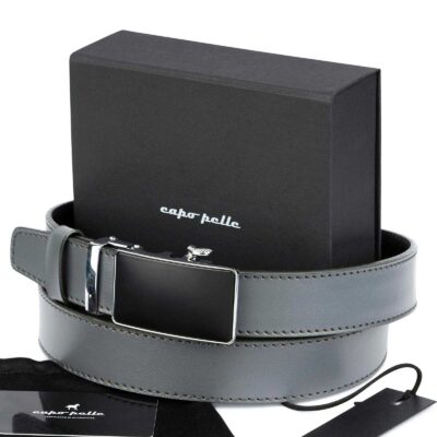 Gifts For Guys Gray Ratchet Buckle Belt