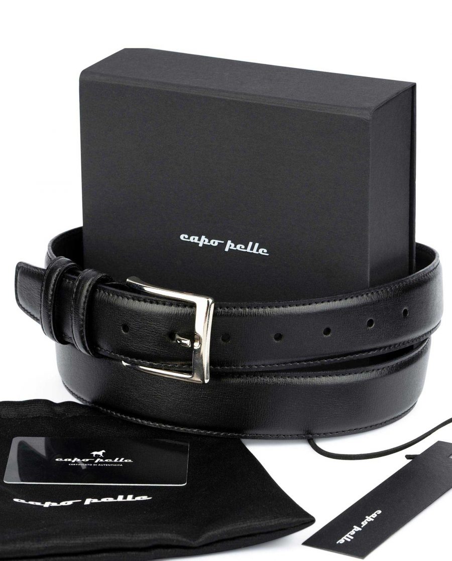 Gifts For Male Coworkers Black Dress Belt