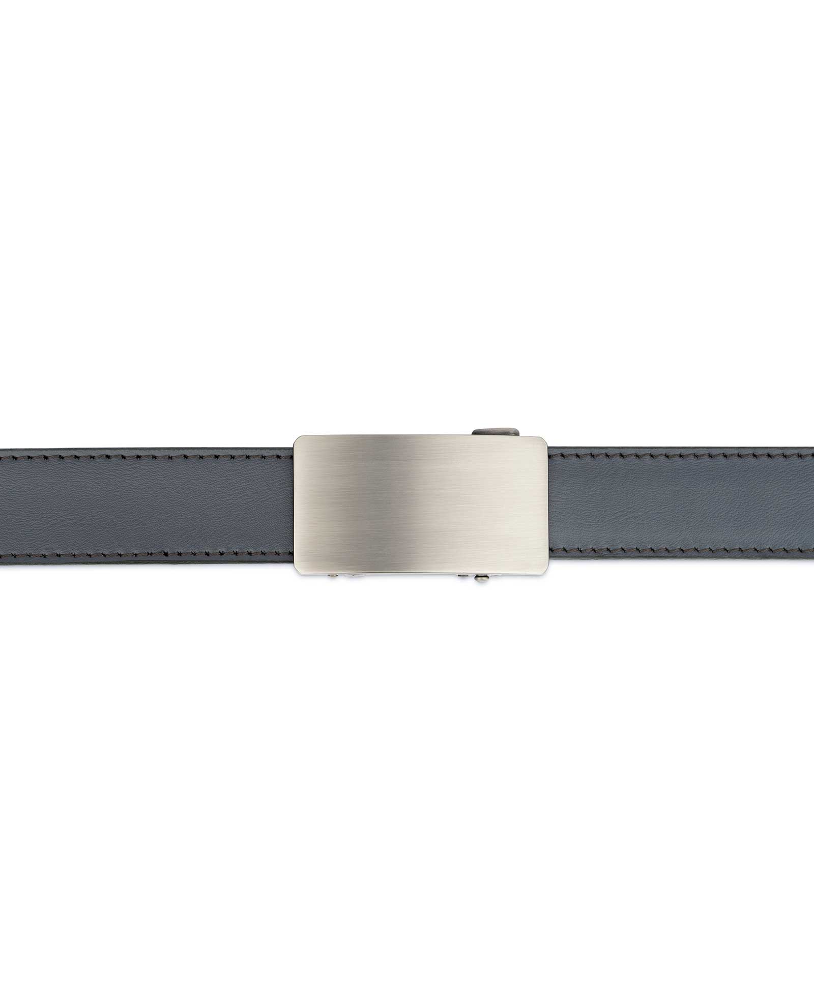 Buy Mens Grey Comfort Clickit Belt | LeatherBeltsOnline.com