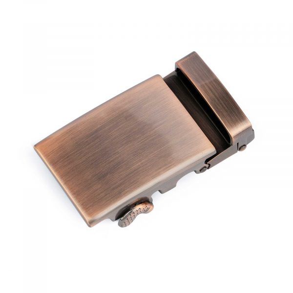 Ratcheting Copper Belt Buckle for Men 1