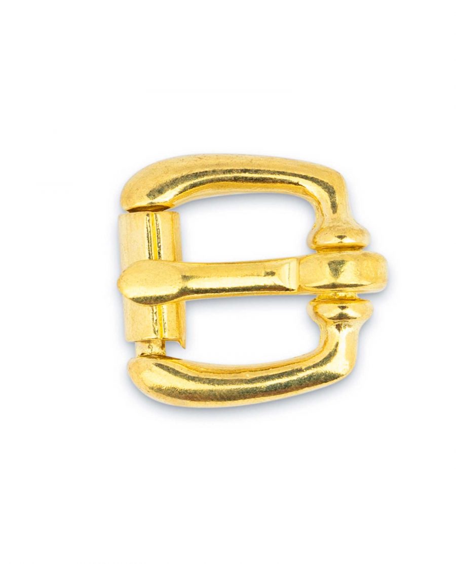 Small Brass Belt Buckle Roller 15 mm 5