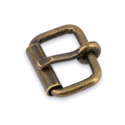Antique Brass Roller Belt Buckle 16 Mm 1