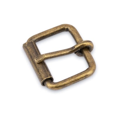 Antique Brass Roller Belt Buckle 20 Mm 1