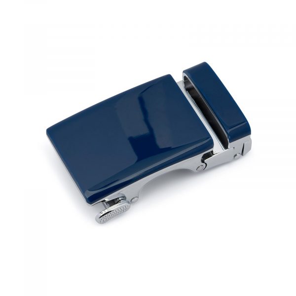 Blue Automatic Belt Buckle 1