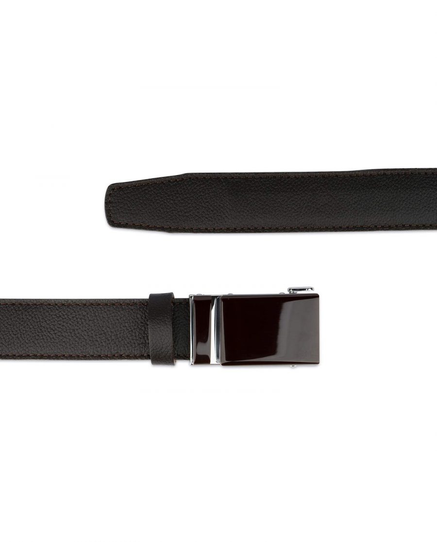 Buy Comfort Click Belt | Brown Buckle | LeatherBeltsOnline.com
