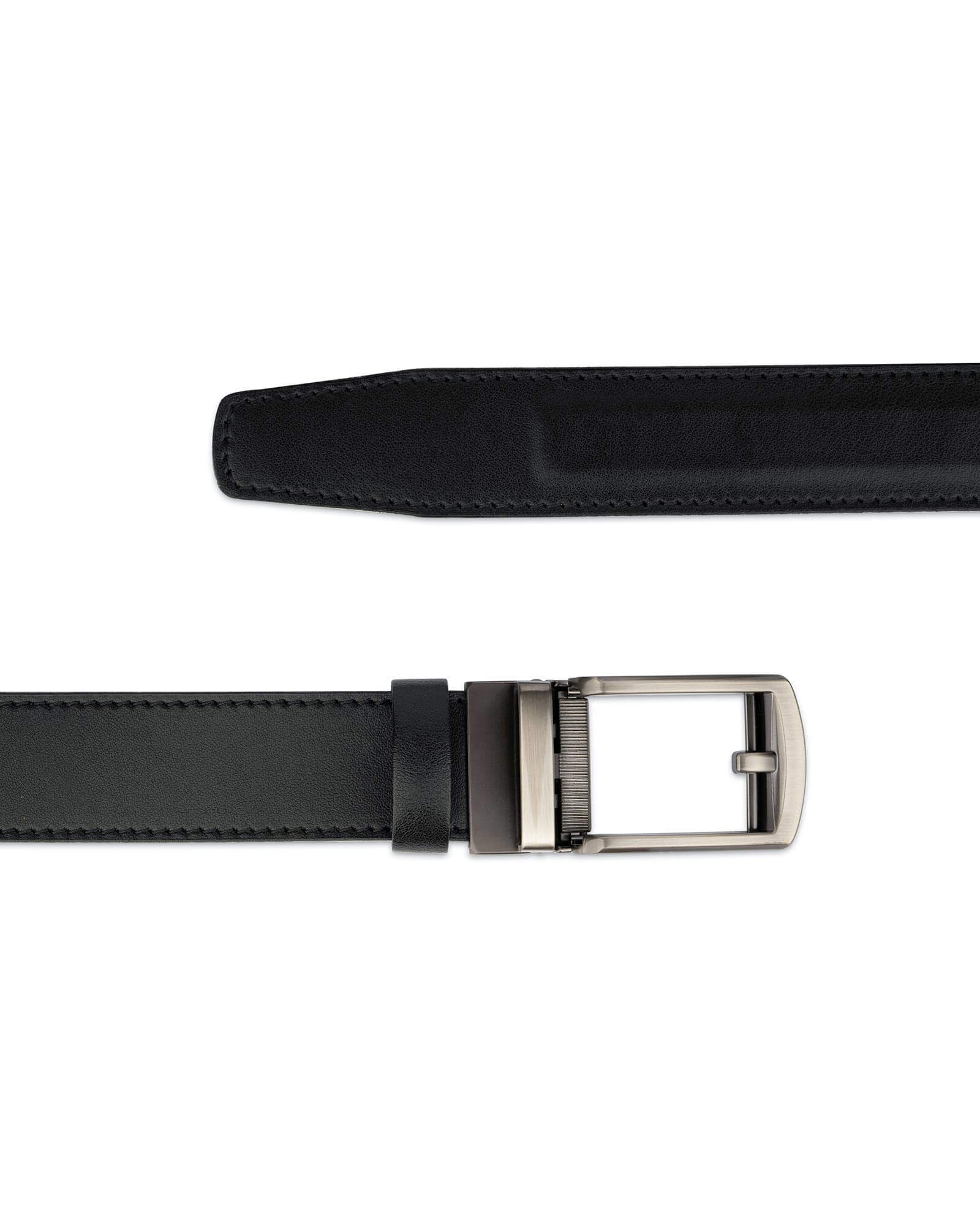 Buy Mens Ratchet Belt With Classic Buckle | LeatherBeltsOnline.com