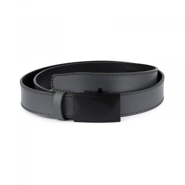 Ratchet Mens Grey Belt Without Holes 1