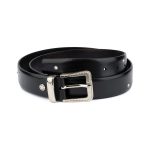 Buy Swarovski Crystal Belt | Mens Black 35 Mm | Capo Pelle display picture 3