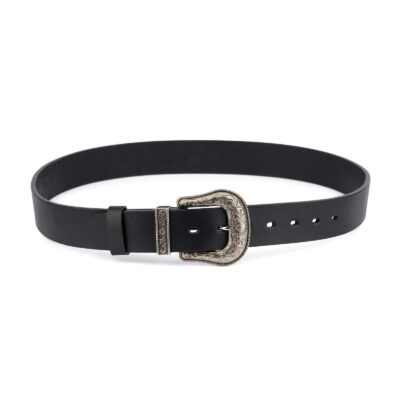 Western Full Grain Leather Belt Wide Thick 4