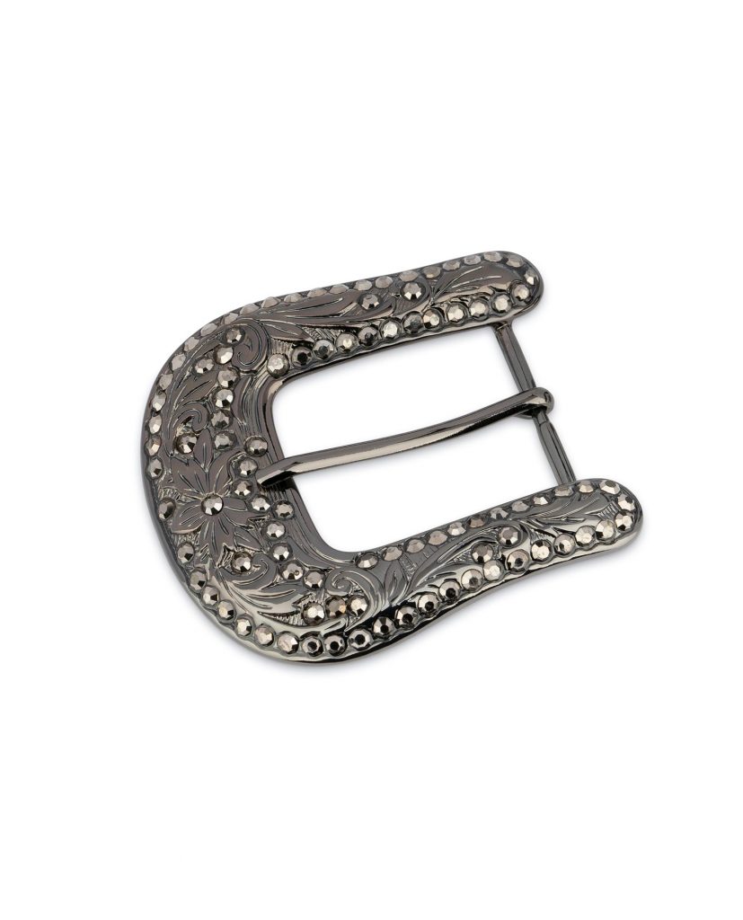 Buy Western Rhinestone Belt Buckle 35 Mm