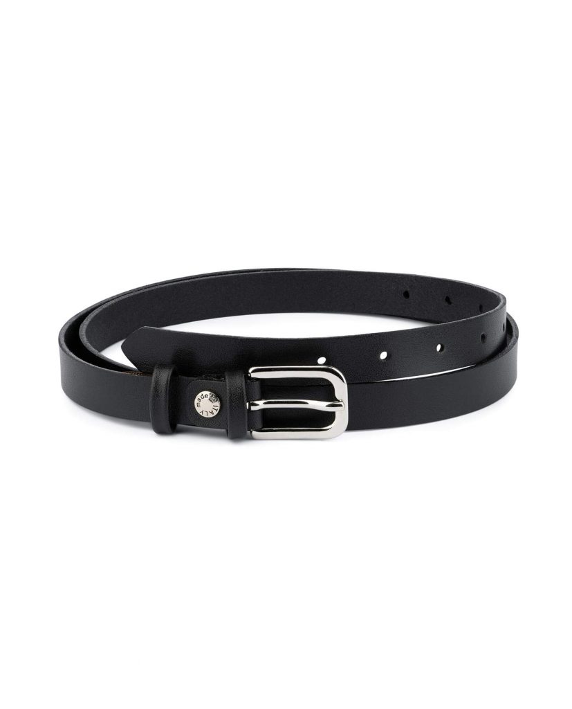 Buy Boys Belts | Black Smooth Leather | Capo Pelle