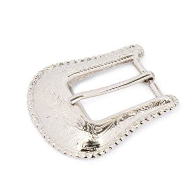 womens western belt buckle silver nickel WENI25SILV 1