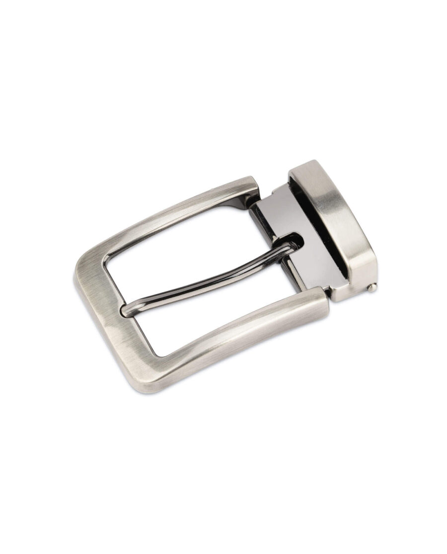 35 mm replacement belt buckle for men rounded corner GNGR35ARPL 1 Leather Belts Online