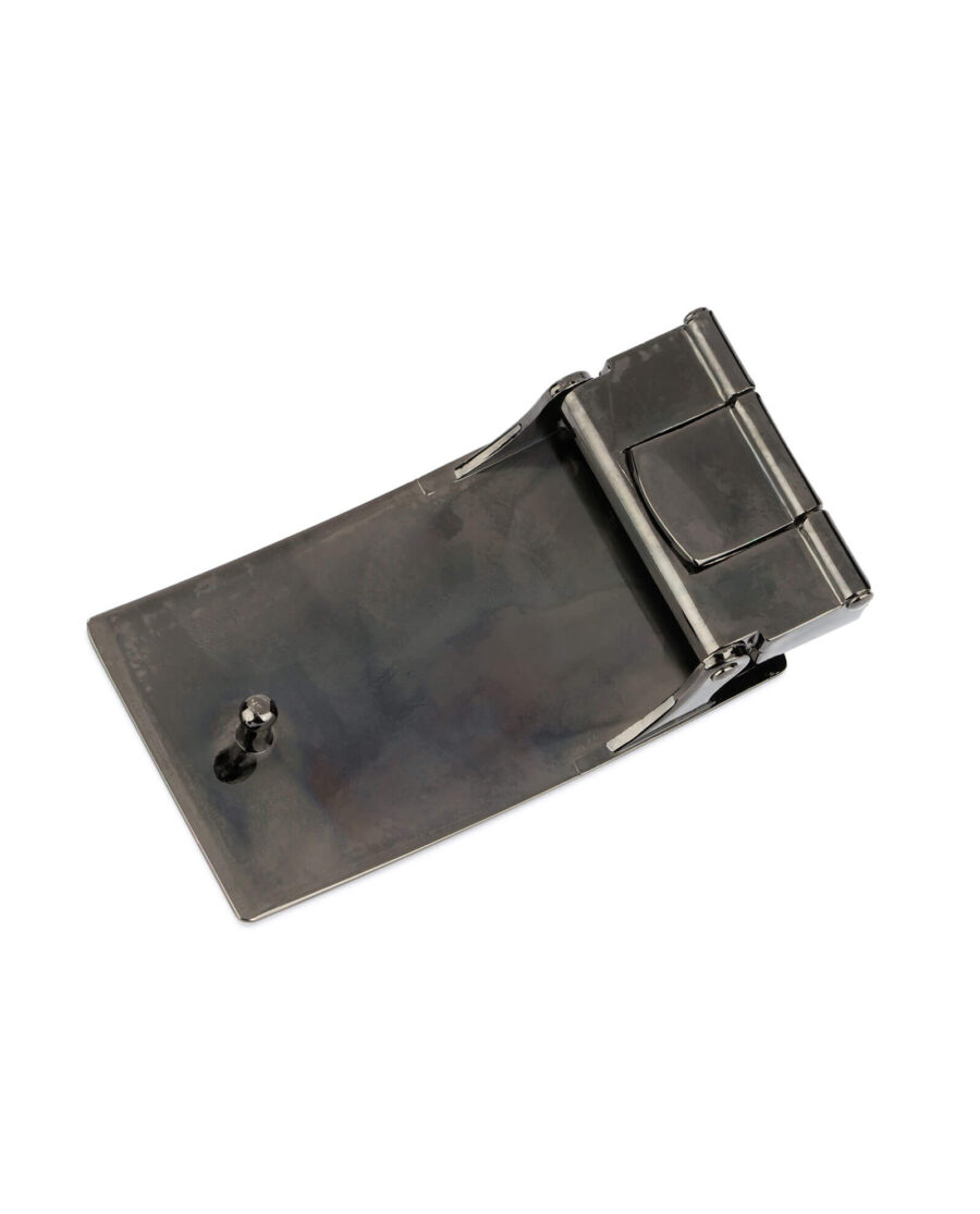 Engravable belt buckle blanks 35 mm gunmetal gray ENGU35ARPL 4 Leather Belts Online 1