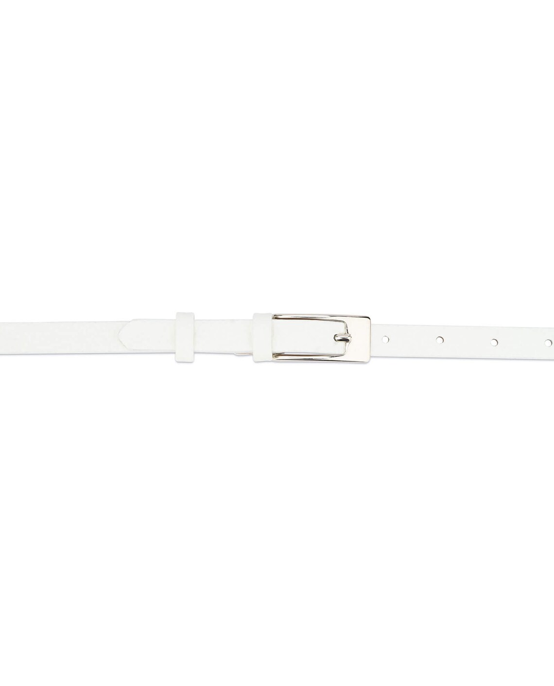 Buy Women's White Belt 15 Mm | Genuine Leather | LeatherBeltsOnline