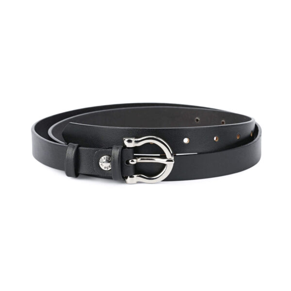 Paul Lawrence 21573 100% Genuine Leather Boy's Belt - Black