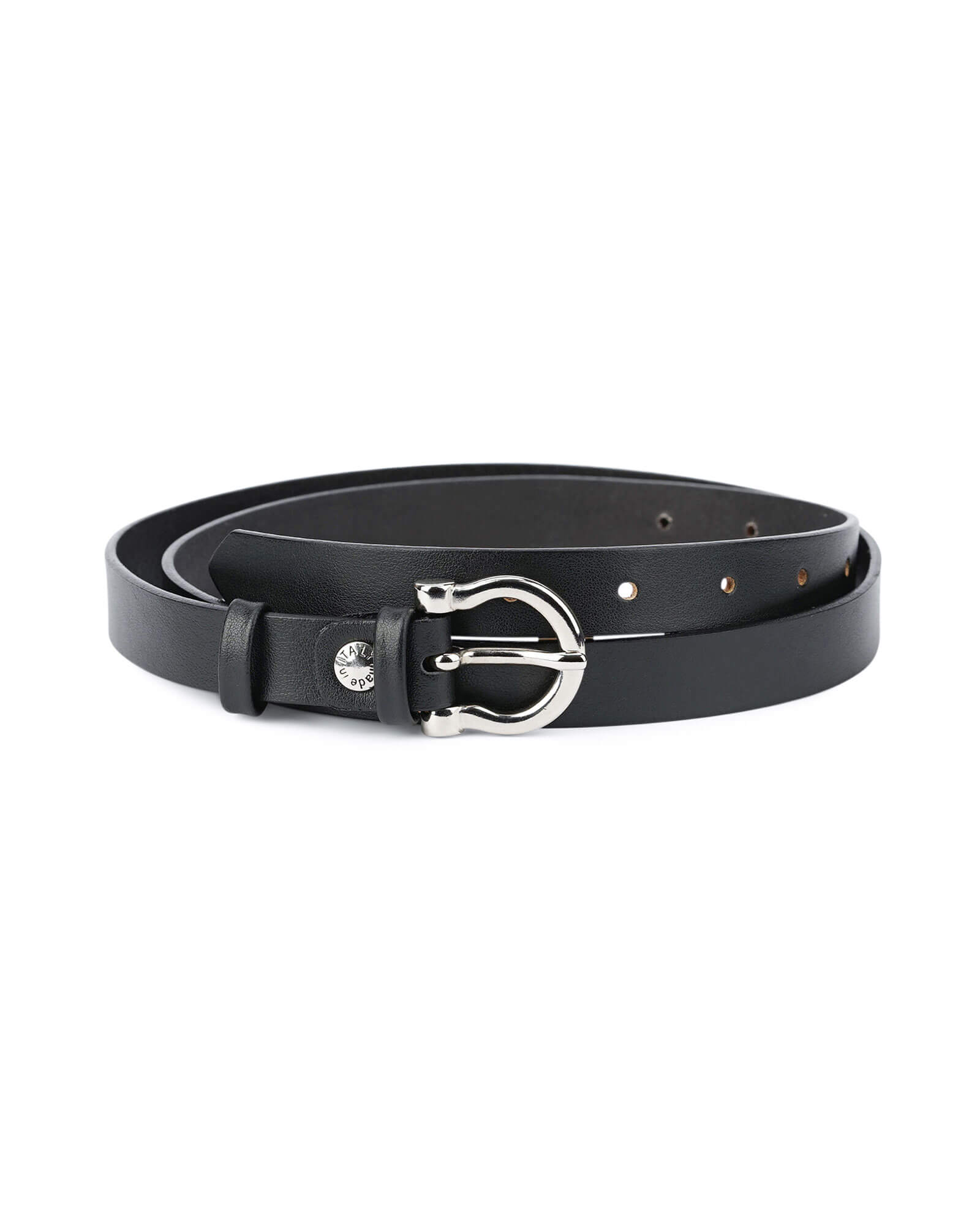Buy Black Leather Belt For Children | LeatherBeltsOnline.com