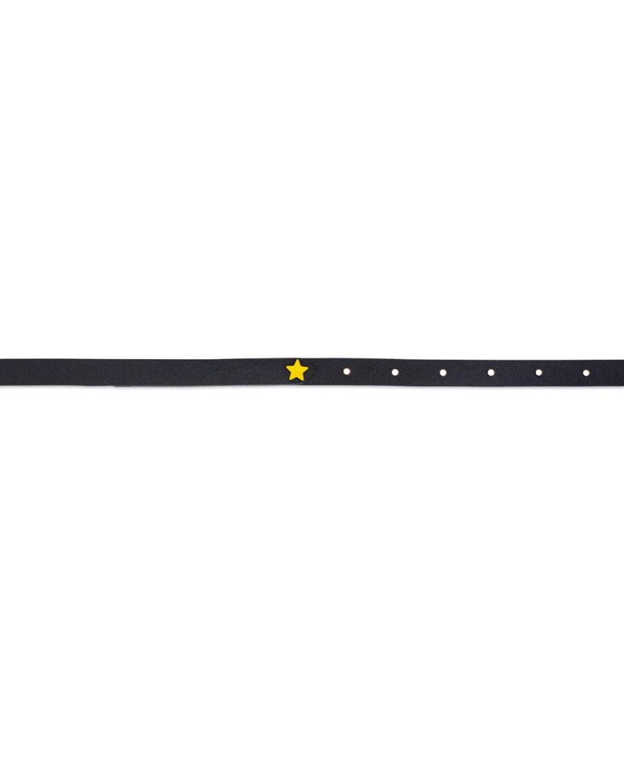 Boys Belts With Yellow Star Buckle 2