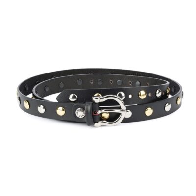 Studded Leather Belt For Children 1