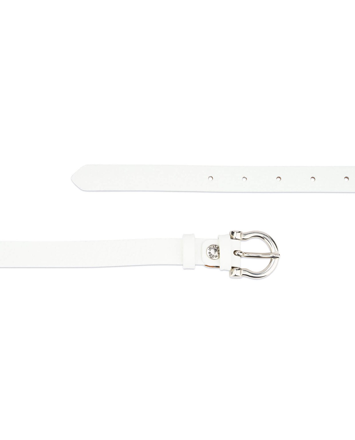 Buy White Leather Boys Belts | LeatherBeltsOnline.com
