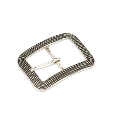 silver large women belt buckle 40 mm 1
