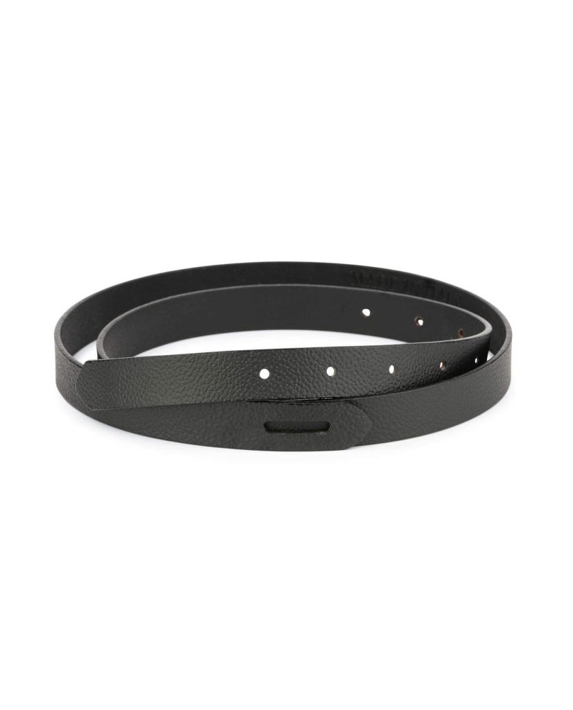 Buy Black Skinny Waist Belt For Women
