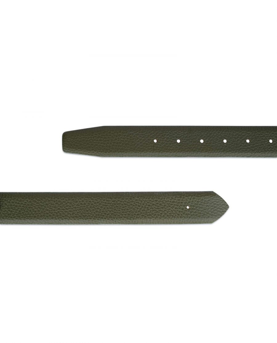 forest green replacement belt strap without buckle 2