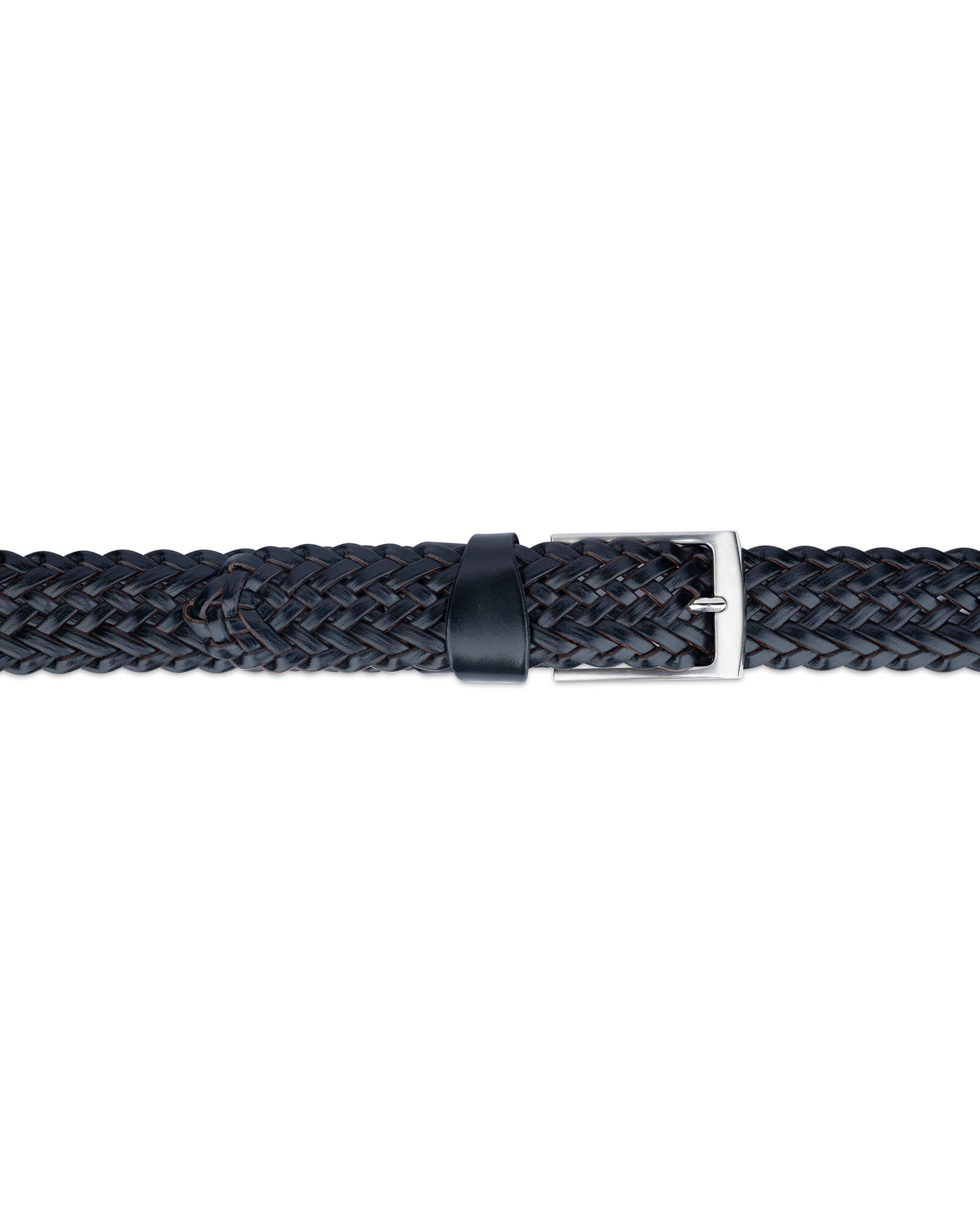 Buy Black Braided Belt For Men | LeatherBeltsOnline.com